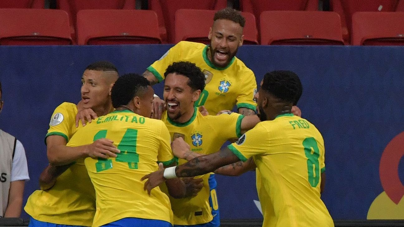 Brazil Vs Venezuela Football Match Summary June 13 2021 Espn