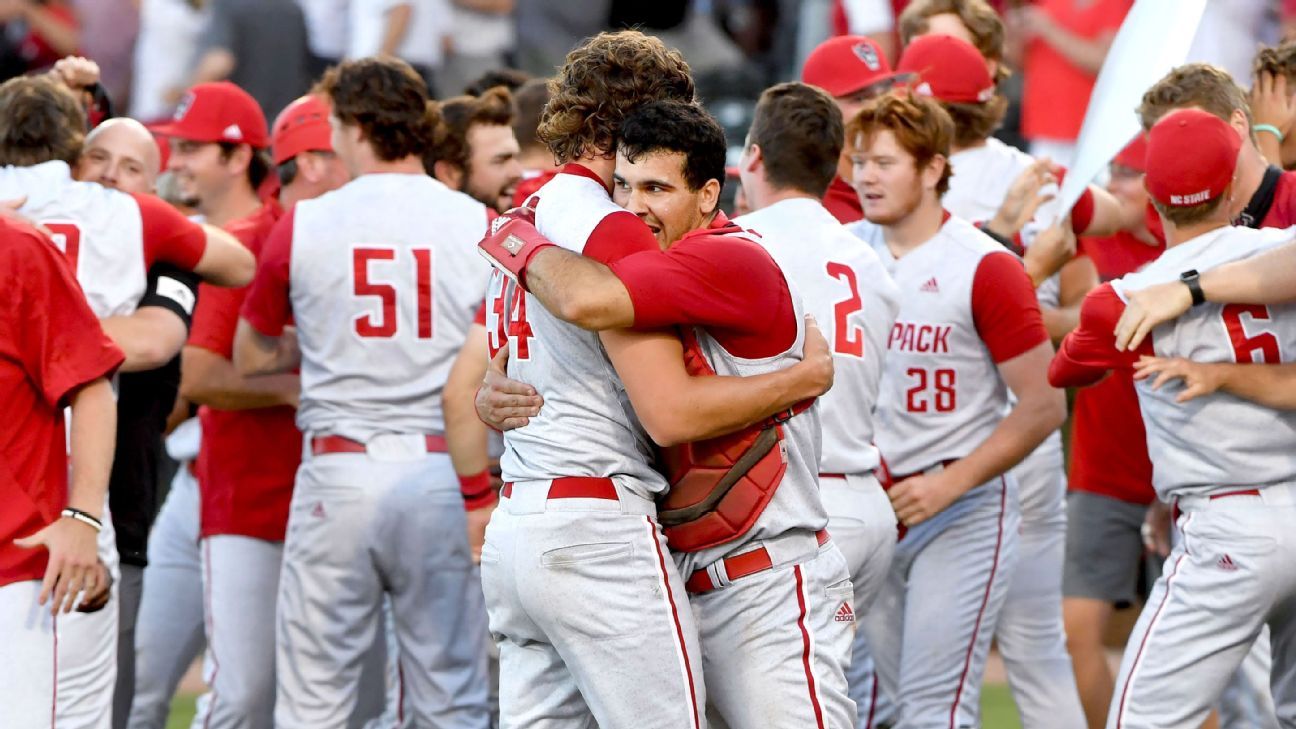 A look at Arkansas vs. NC State baseball on Friday, June 11, 2021