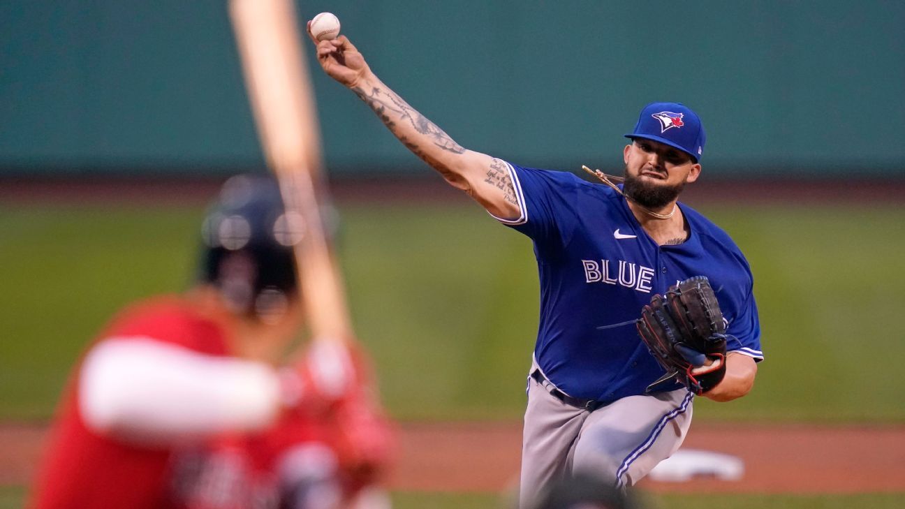 Breaking down Toronto Blue Jays opening day starter Alek Manoah - Viva El  Birdos