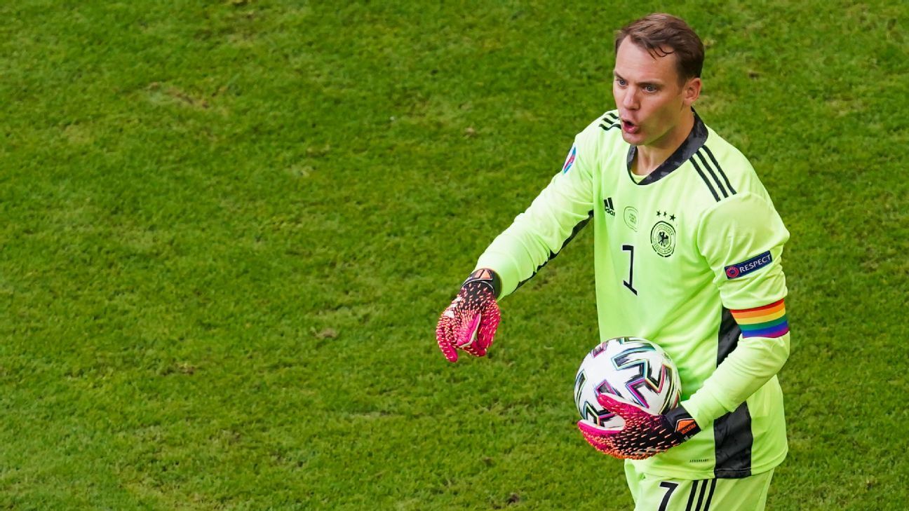 Manuel Neuer aus Deutschland wird nicht mit Disziplinarmaßnahmen wegen Regenbogenrüstung konfrontiert