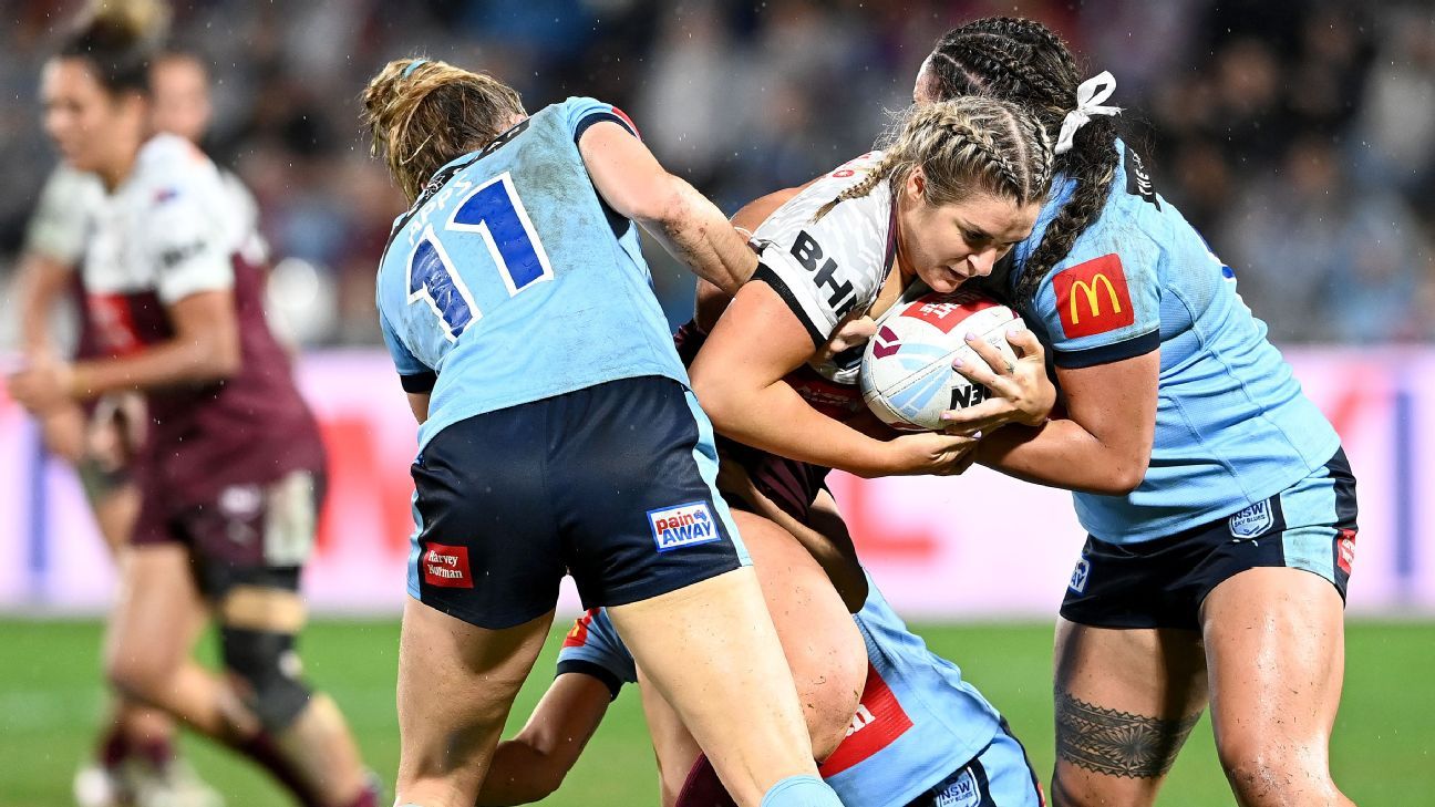 NRLW Enforcer Chelsea Lenarduzzi says the Broncos mean business - ESPN