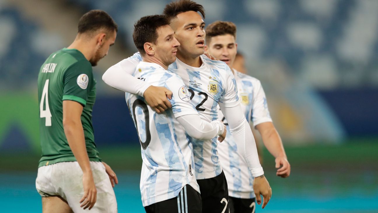 Bolivia Vs Argentina Resumen De Juego 28 Junio 2021 Espn