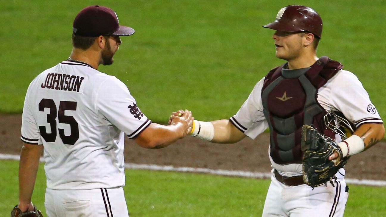 Mississippi State Bulldogs bite back, cruise past Vanderbilt Commodores to force decisive Game 3 in College World Series - ESPN