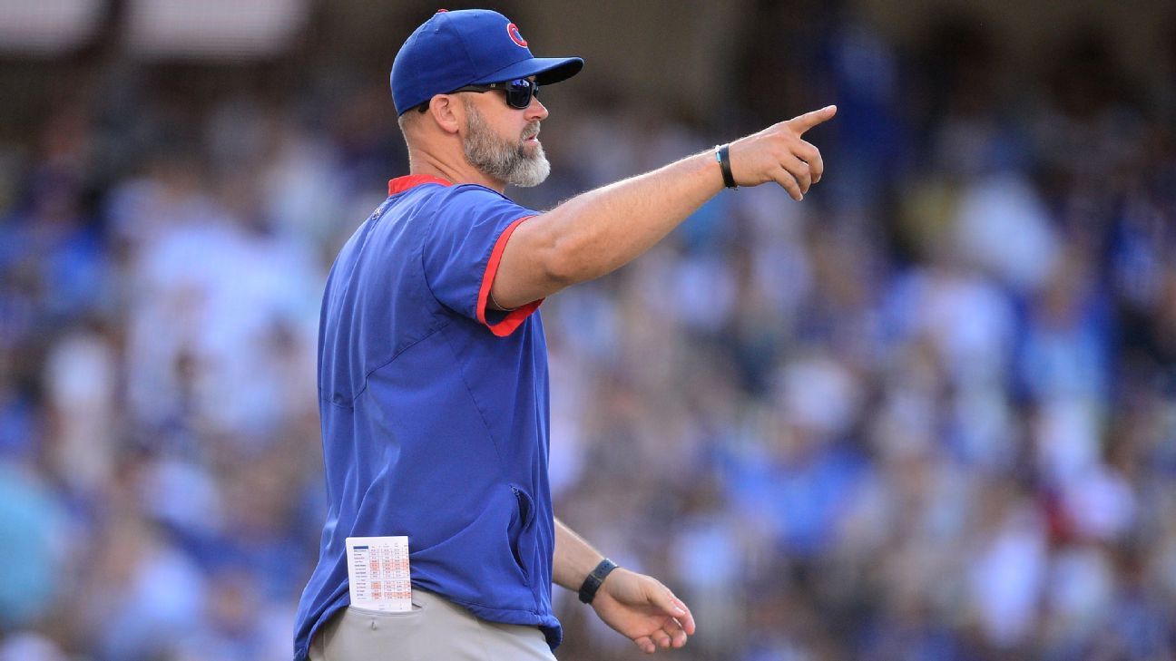 Cubs, manager David Ross agree to three-year extension – NBC Sports Chicago
