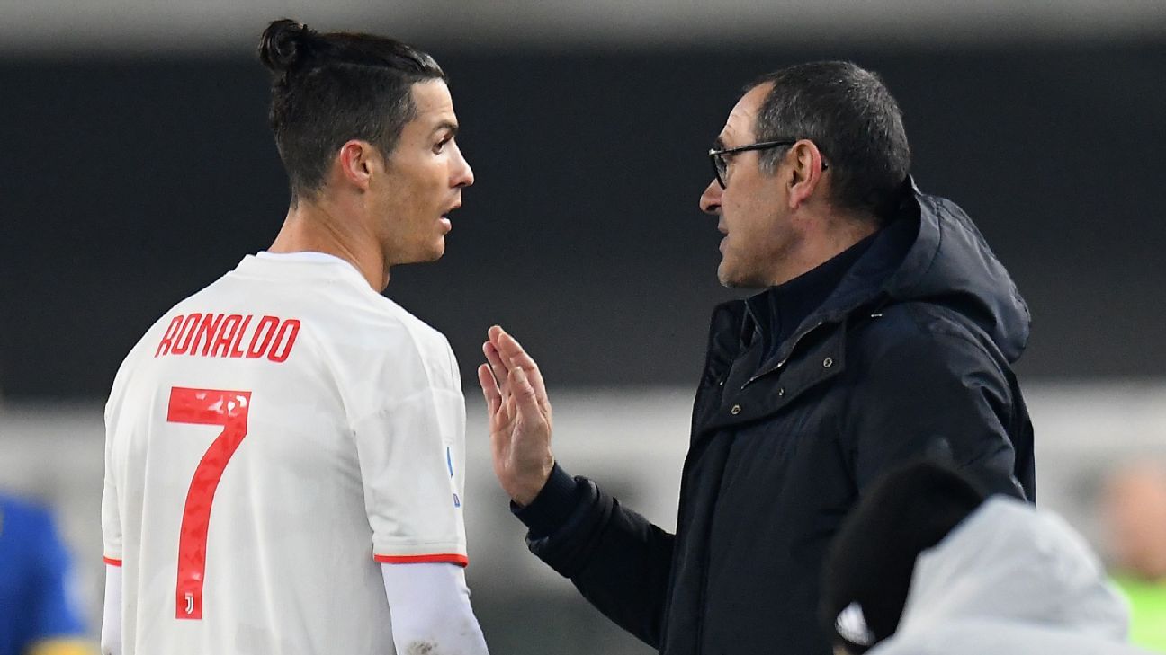 JuveFC on X: There were difficulties in Ronaldo and Sarri's relationship.  Cristiano wasnt a fan of Sarri's tactics and said it openly. In general,  more than a few players didn't like Sarri's