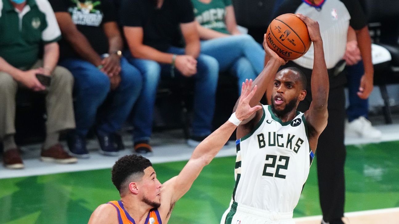 NBA Finals 2021 - The Milwaukee Bucks got the &#39;Khris Middleton game&#39; when they needed it the most