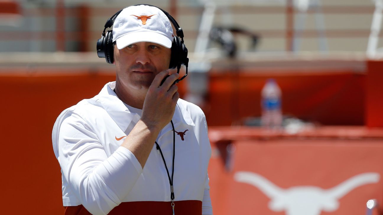 Texas Longhorns' 'bull's-eye got a little bit bigger' with SEC move, coach Steve..