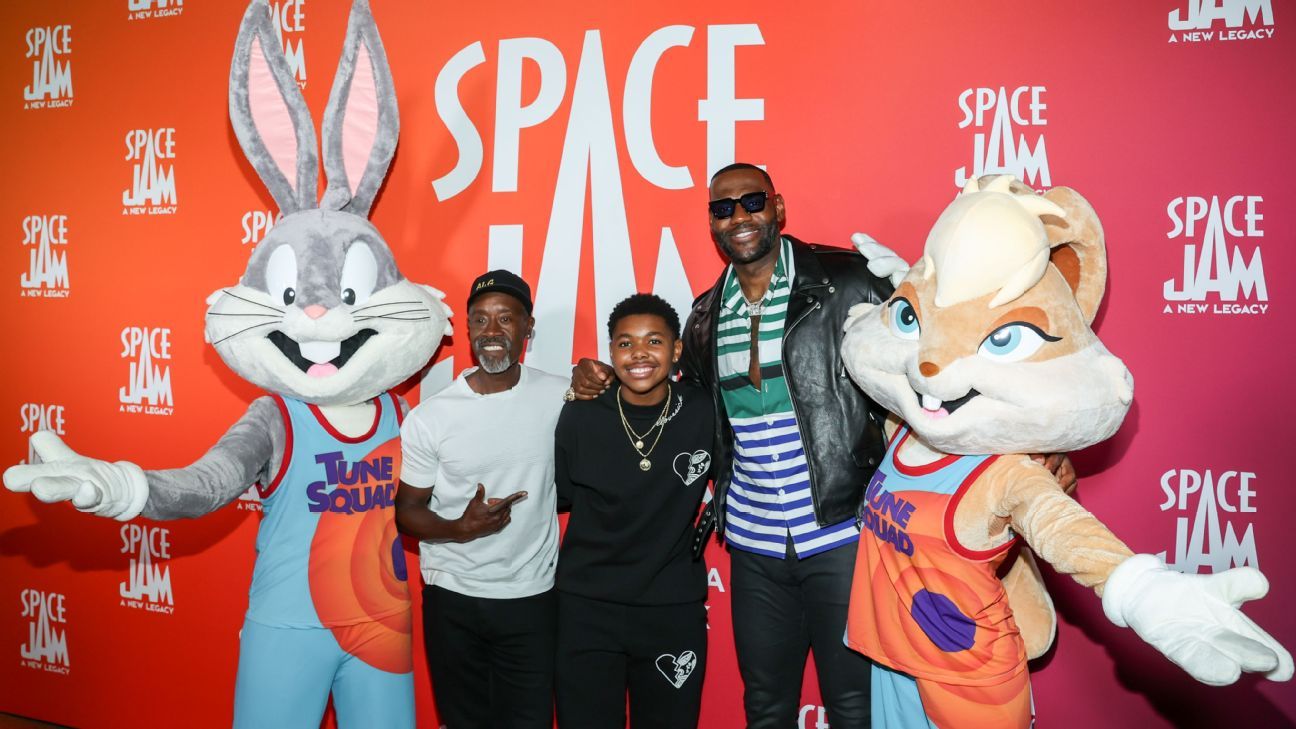 Lebron James Space Jam 2 + Jordan in Space Jam Costumes Guide