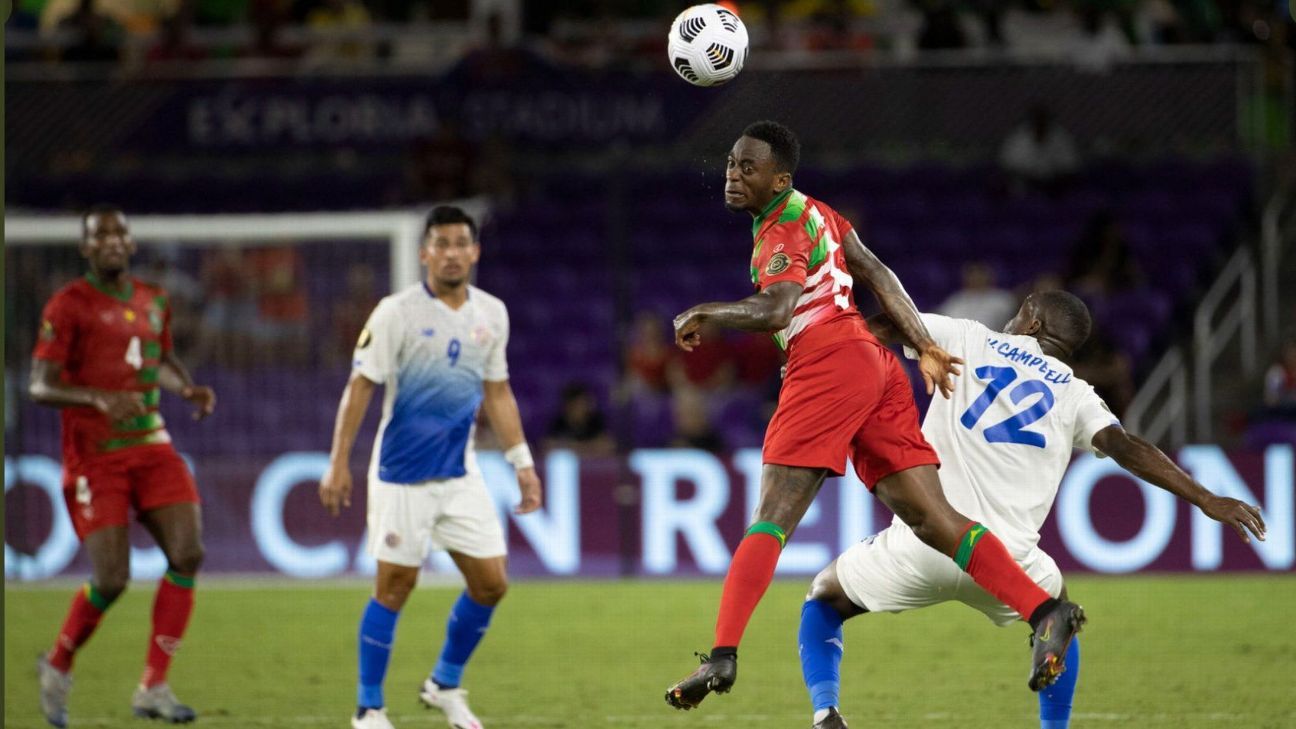 Costa Rica sella boleto a cuartos de final en Copa Oro con sufrida victoria ante Surinam - Vimarsana News