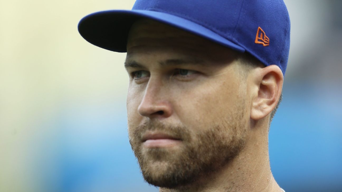 New York Mets ace Jacob deGrom out until September with right forearm inflammati..