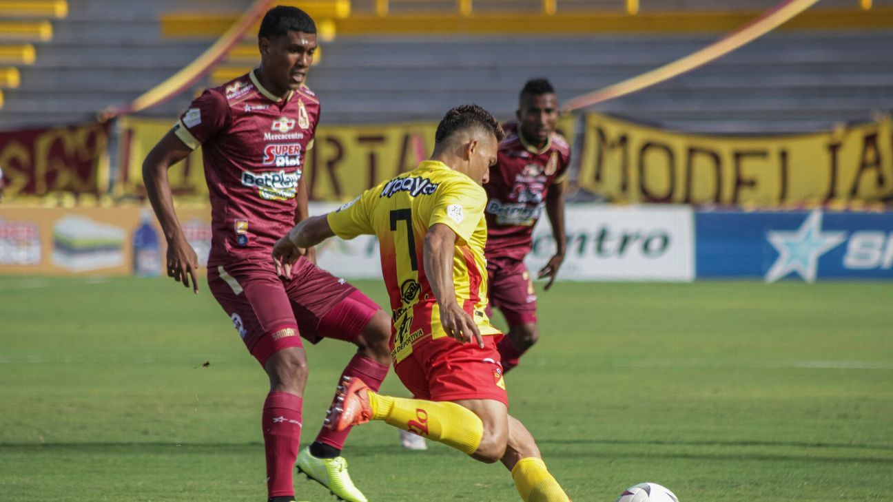 Deportes Tolima vs. Deportivo Pereira - Reporte del ...