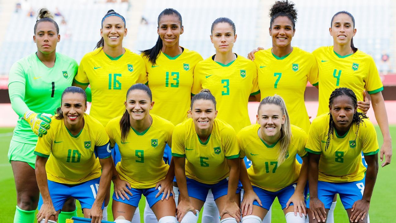 Goleada de Brasil y derrota de USA en el arranque del femenino de fútbol  olímpico - ESPN