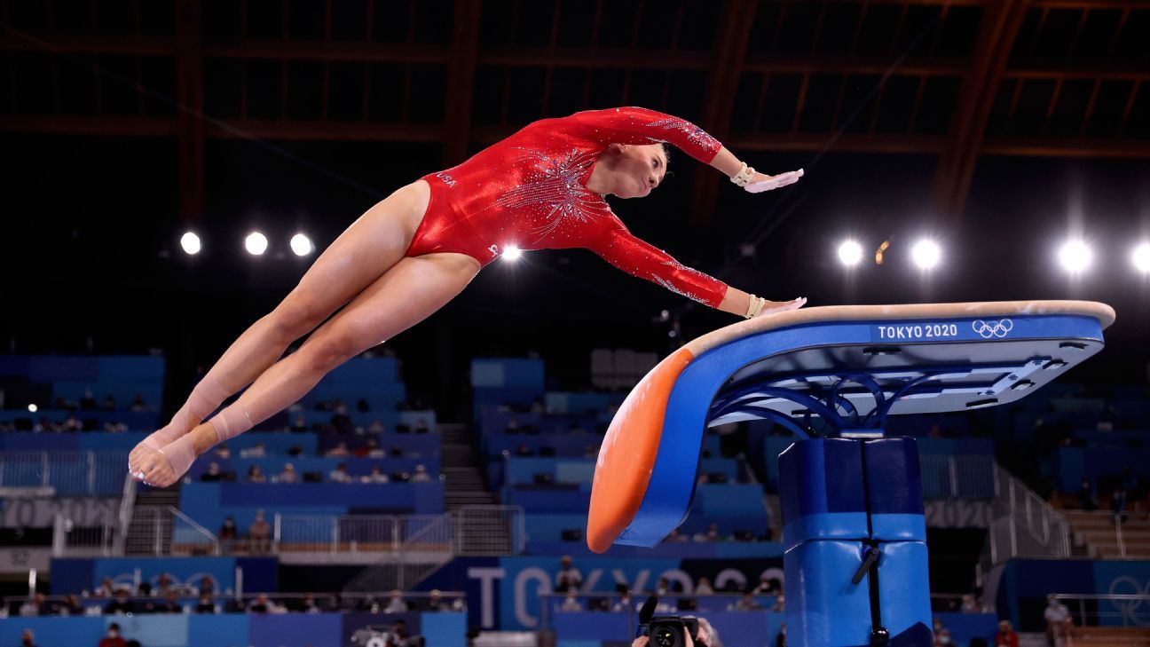 Grace McCallum's Best Leotard Moments: Photos of Olympic Gymnast