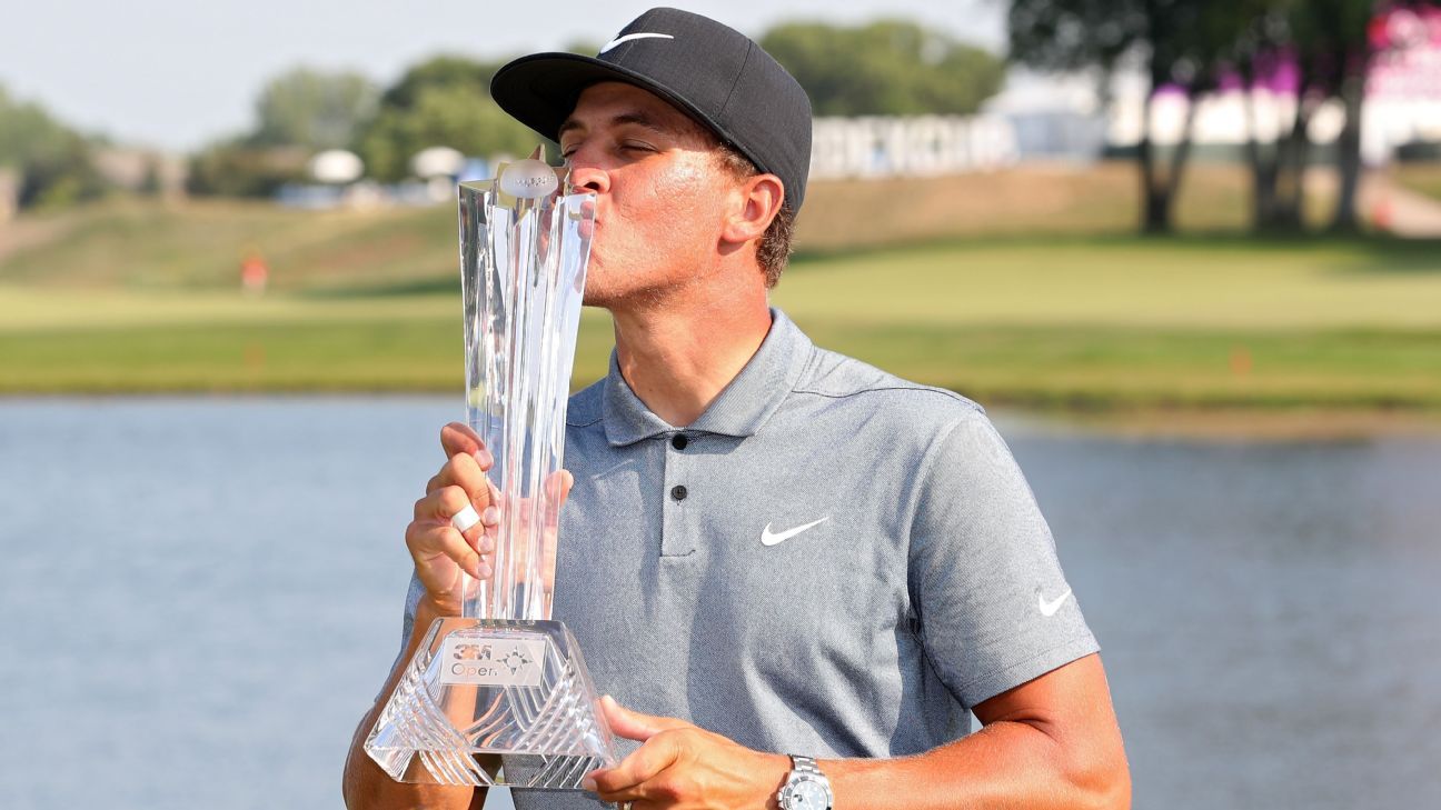 Cameron Champ fends off dehydration to win 3M Open by 2 strokes