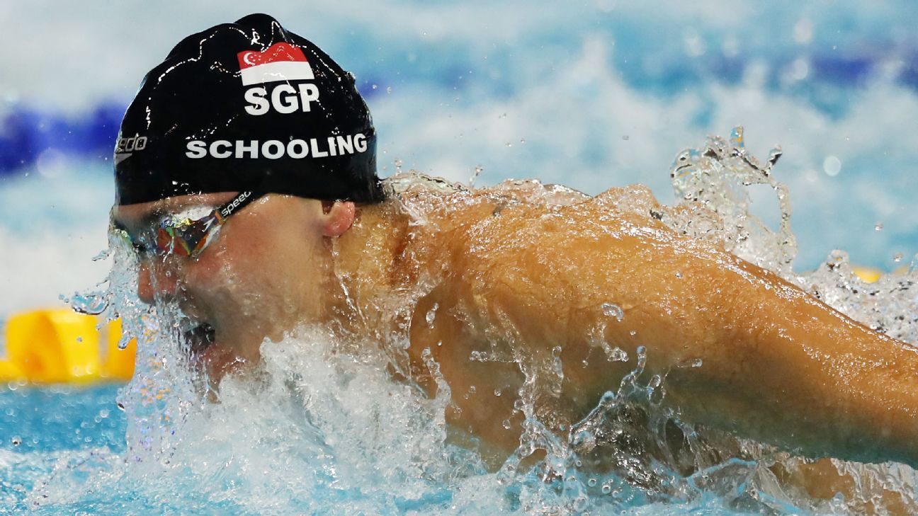 Singapore's Olympic champion Joseph Schooling out of 100m ...