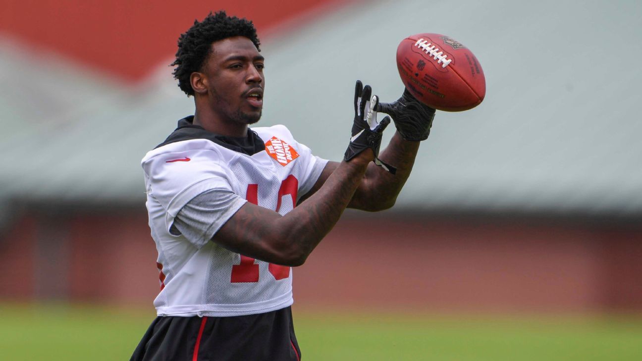 Atlanta Falcons' Calvin Ridley inactive vs. Carolina Panthers because of personal matter