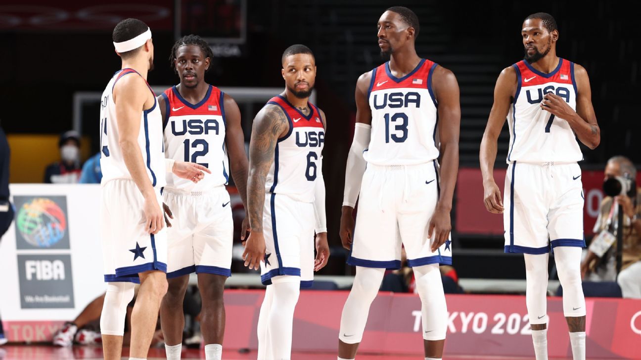 Dream Team' se recupera de derrota en debut de baloncesto; aplasta 120-66 a  Irán - ESPN