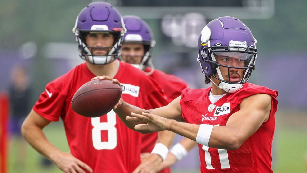 Minnesota Vikings QB Kellen Mond tests positive for COVID-19; Kirk Cousins a hig..