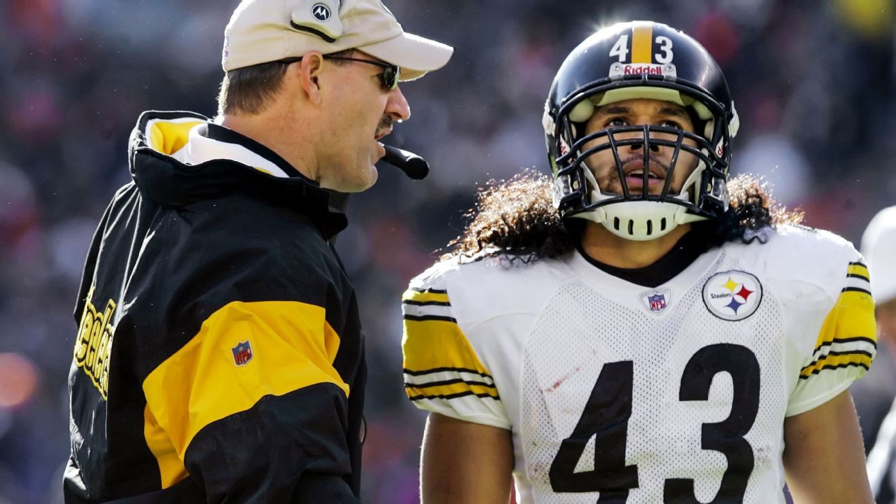 How Pittsburgh Steelers Hall of Famers Troy Polamalu and Bill Cowher formed  lasting bond - ESPN