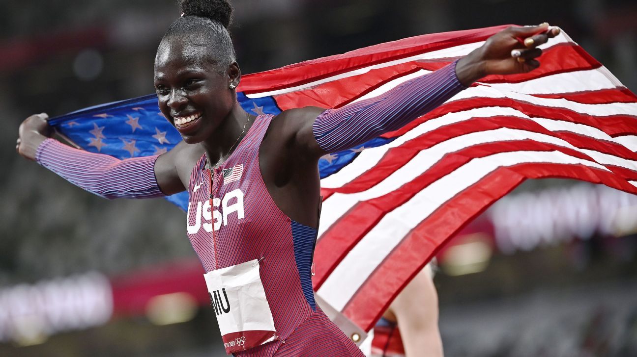 World Athletics - What an Olympic 800m final 🤯 🥇 Athing Mu, 19