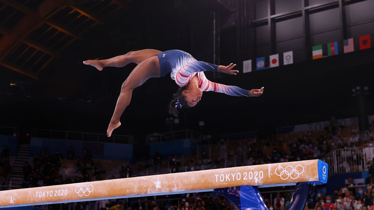 Mujeres en control: De Simone Biles, unitardos y hasta bikinis - ESPN