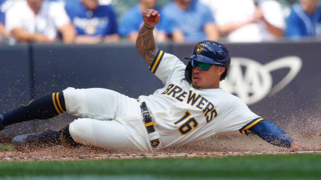Milwaukee Brewers on X: OF Jesse Winker and INF Abraham Toro have