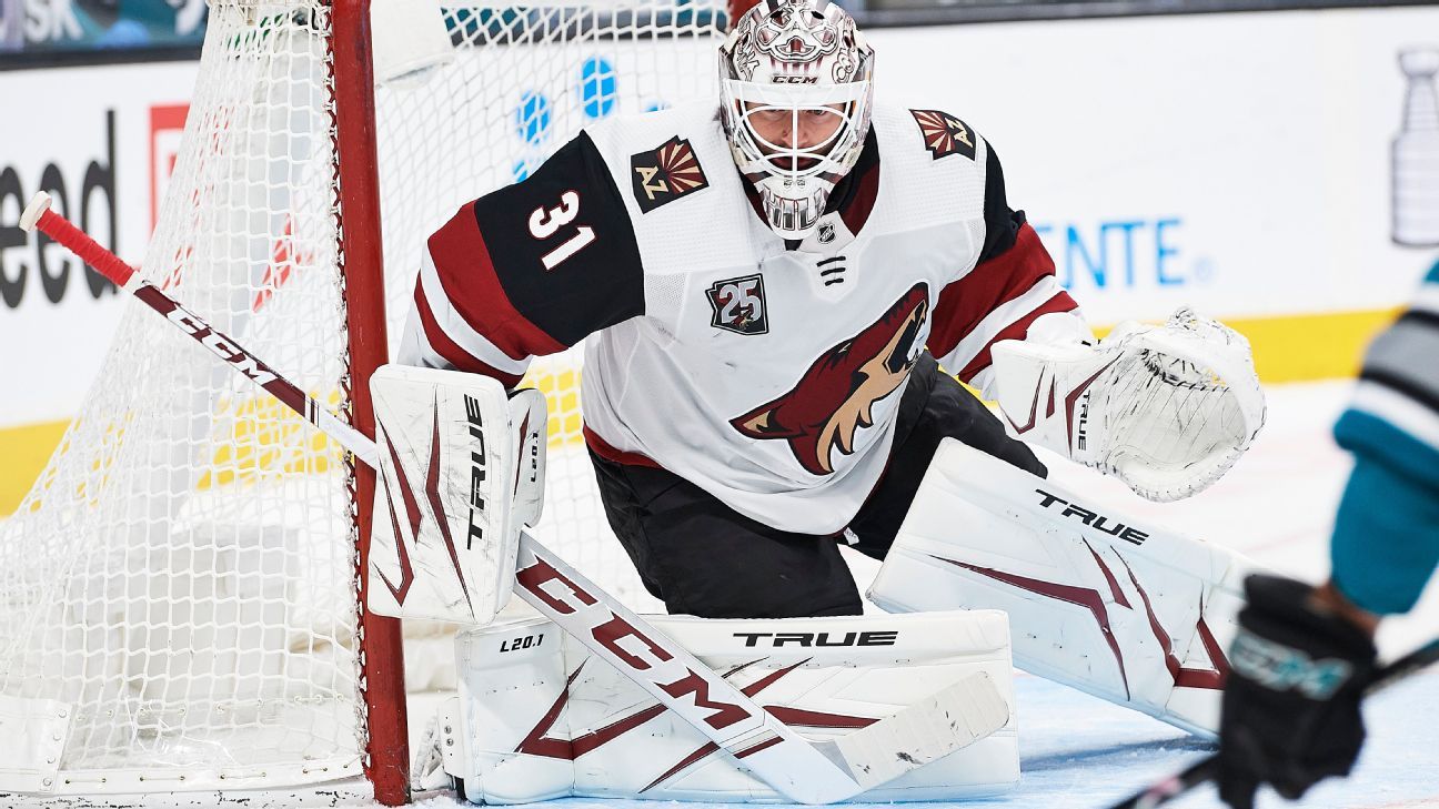 San Jose Sharks on X: TRADE: We've acquired a 2024 fourth-round selection  from the @GoldenKnights in exchange for goaltender Adin Hill. Details:    / X