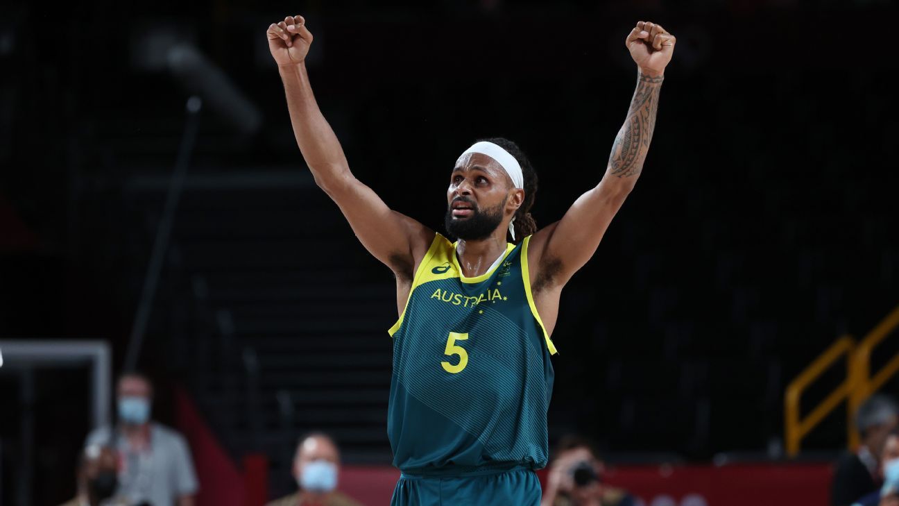 Patty Mills  You Can't Guard Him! - Tokyo 2020 Men's Olympic Basketball  Tournament 