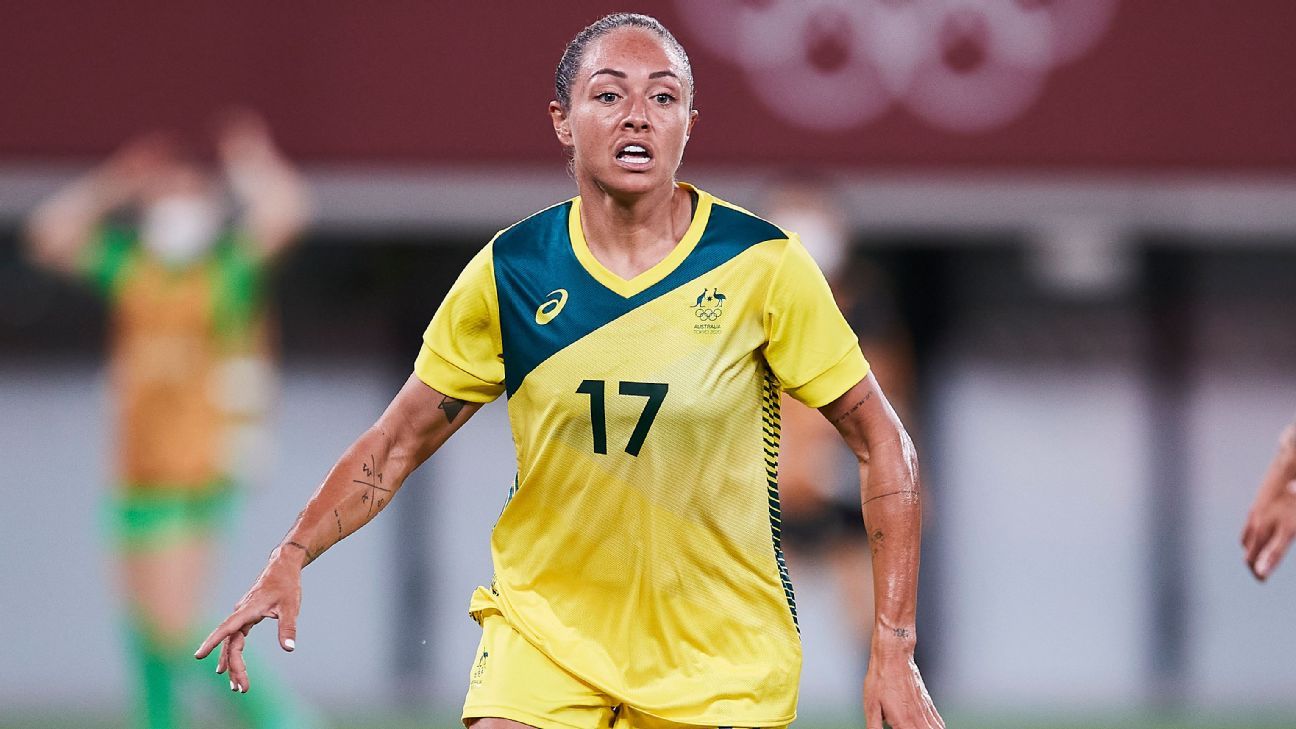 Matildas forward Kyah Simon joins Tottenham Hotspur