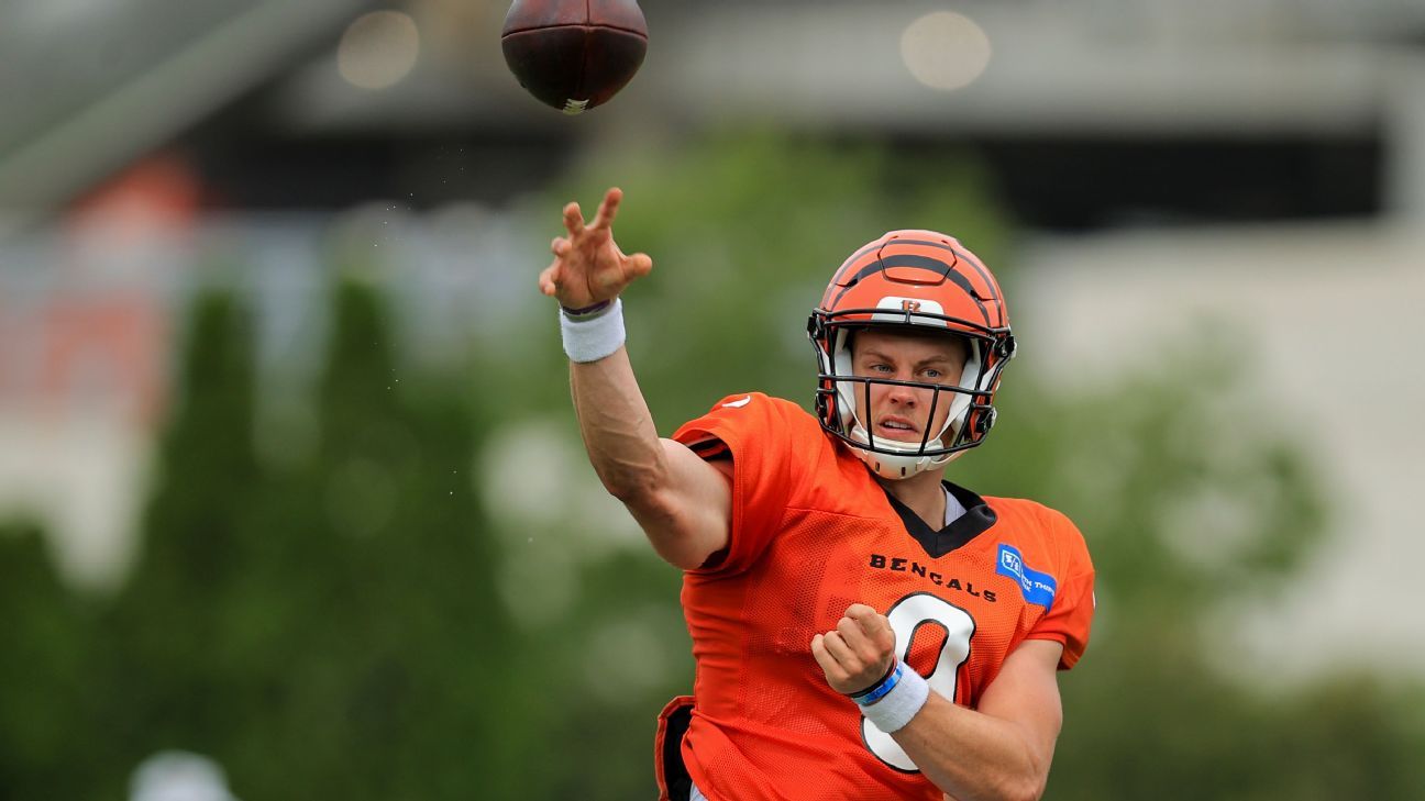 Cincinnati Bengals QB Joe Burr, 무릎 수술 후 8개월 만에 프리시즌 데뷔