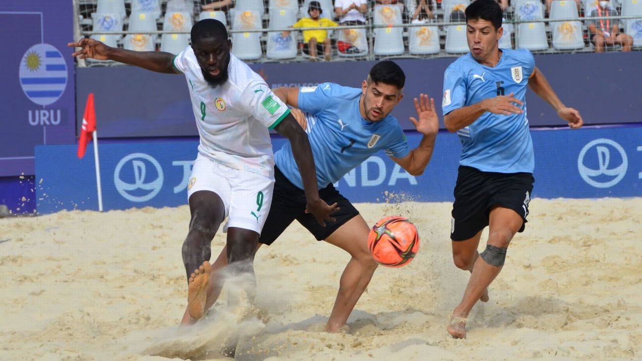 Fútbol playa: Uruguay venció a Portugal, último campeón del mundo