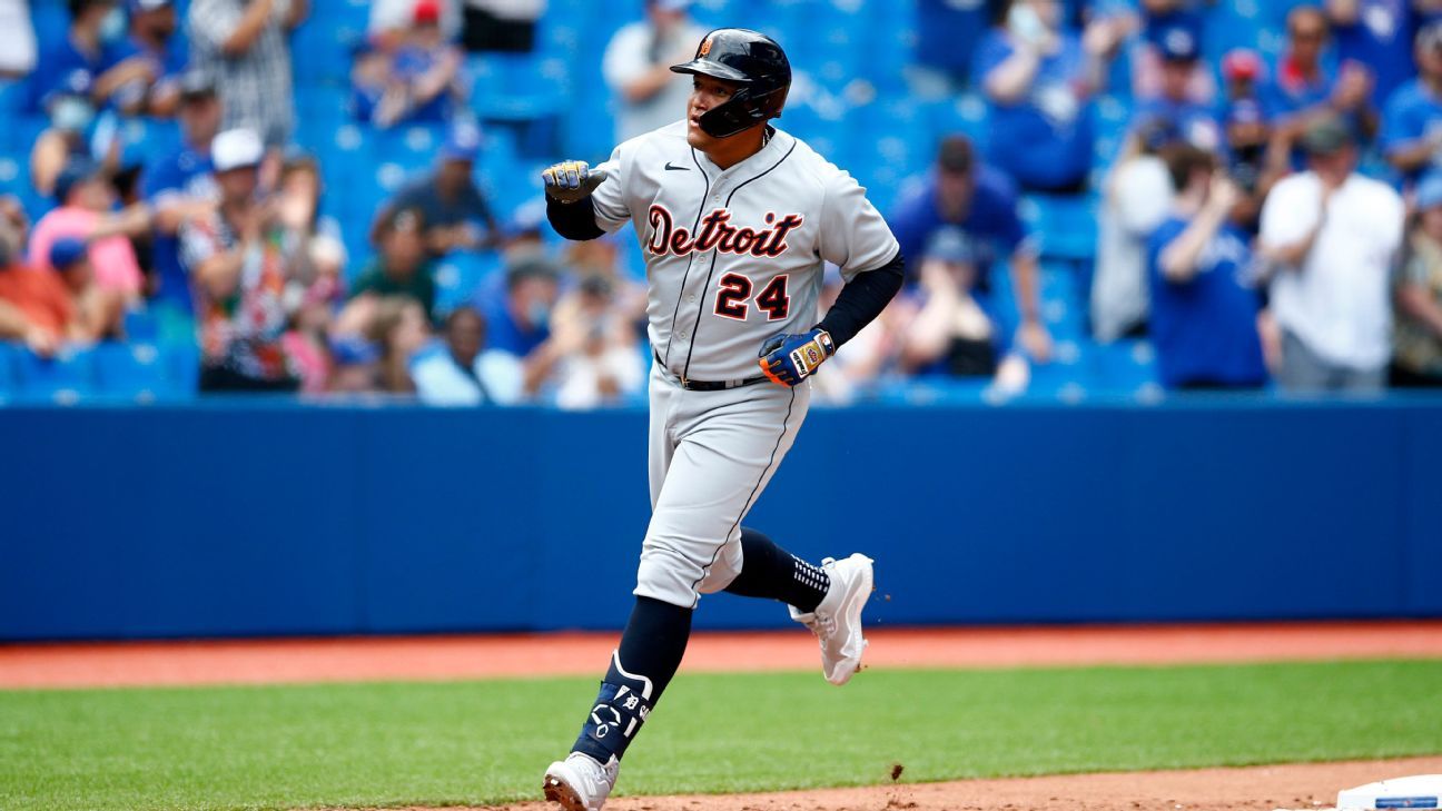 Tigers slugger Miguel Cabrera hits 500th career home run