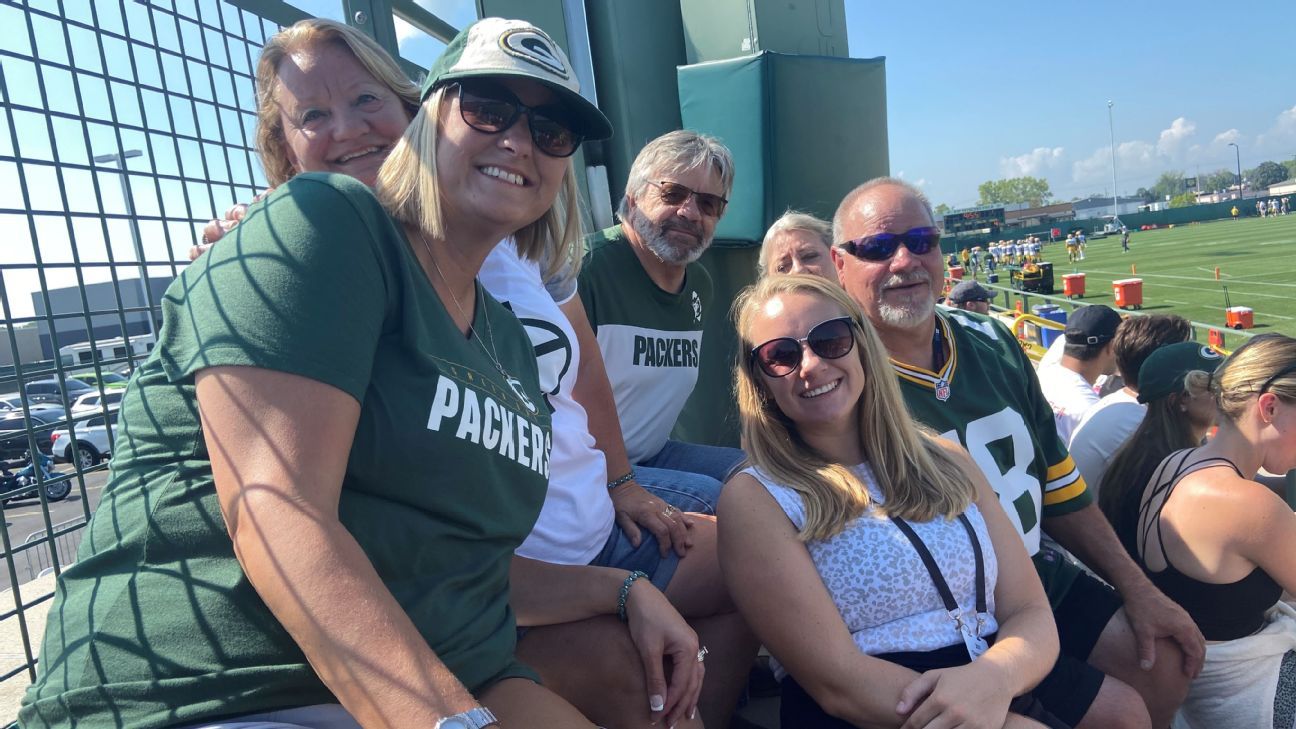 Green Bay native Cole Van Lanen enjoys home support system while