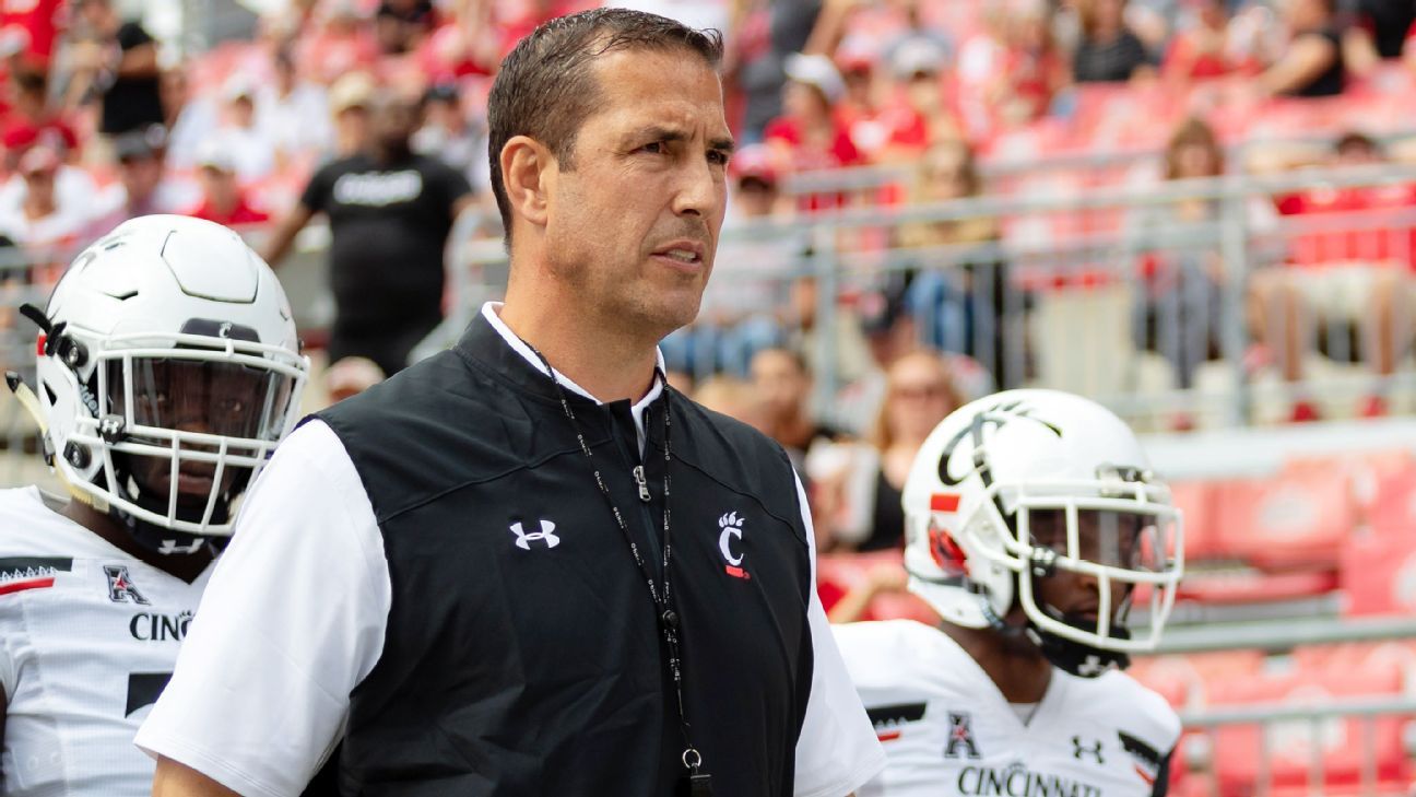 What Cincinnati Bearcats' Luke Fickell learned from a humbling stint as  Ohio State football coach