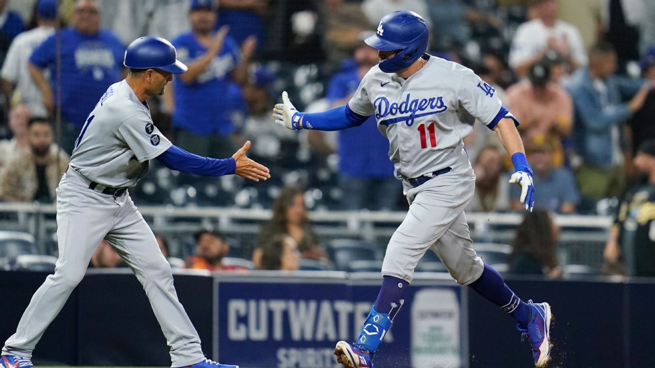 Los Angeles Dodgers outlast San Diego Padres in 16 innings behind AJ Pollock's 2..