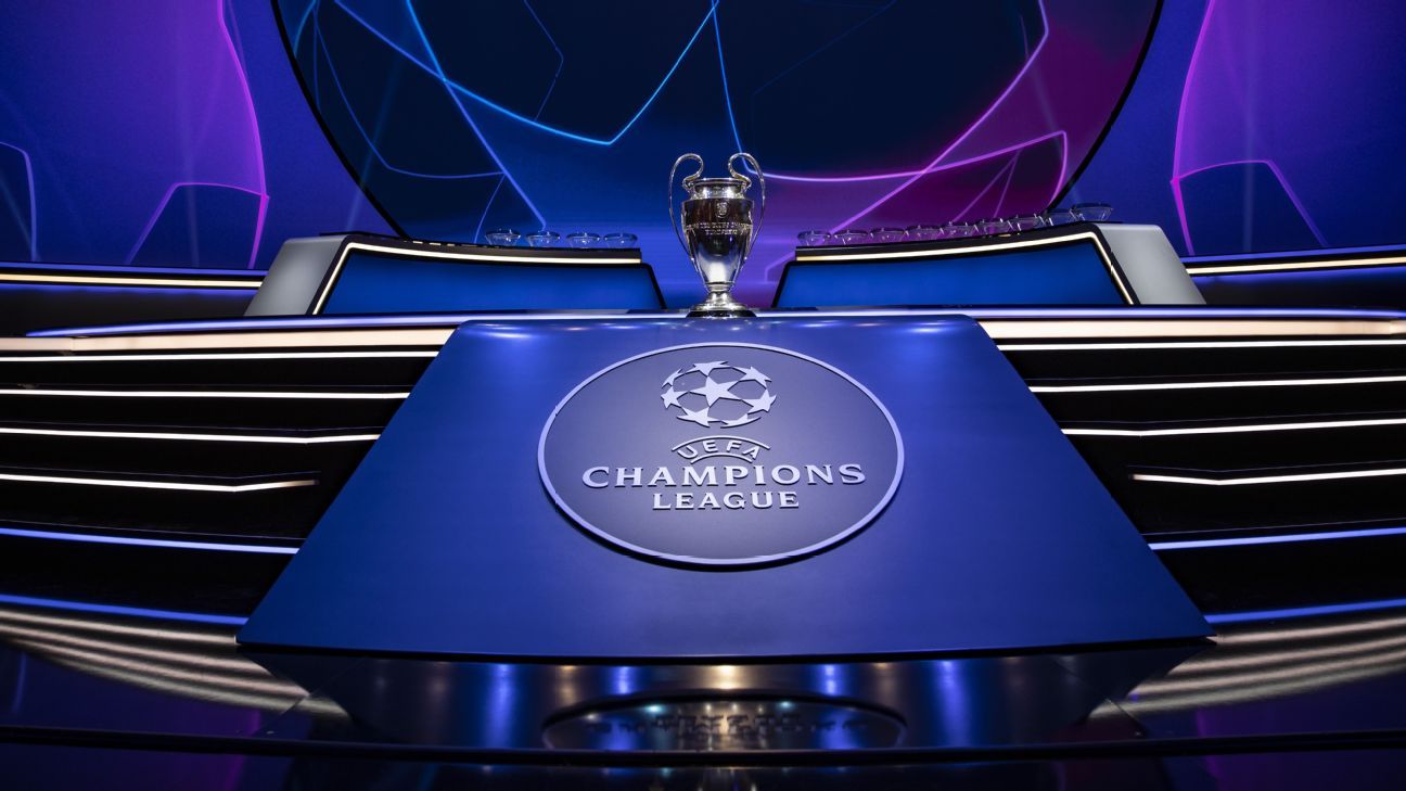 Champions League redraw sees PSG vs. Real Madrid, Atletico vs. Man United, Inter..