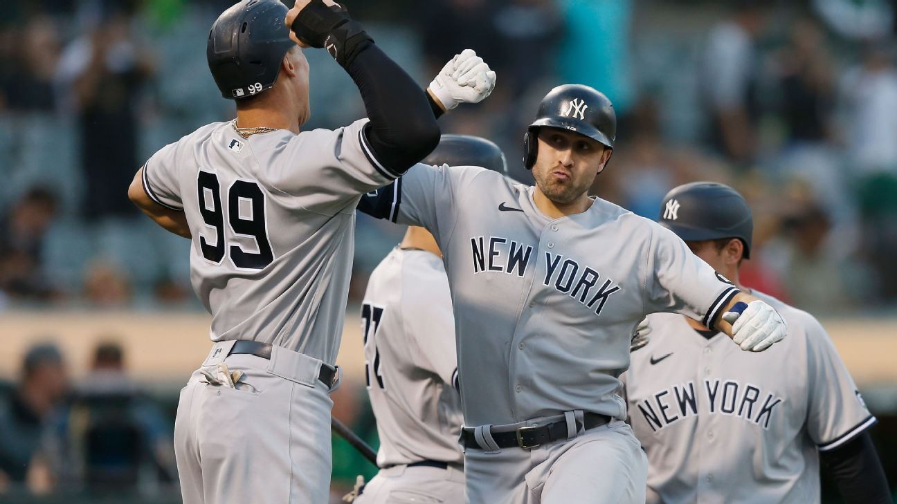 FAX Sports: MLB on X: Joey Gallo on winning in New York: Judge bailed  them out every game.  / X