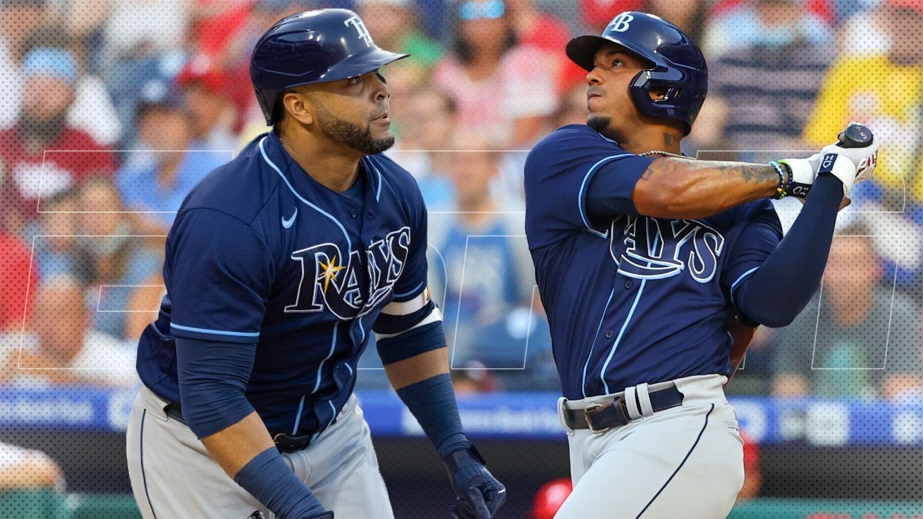 MLBxESPN  Wander Franco y Nelson Cruz🇩🇴 son claves en el cierre