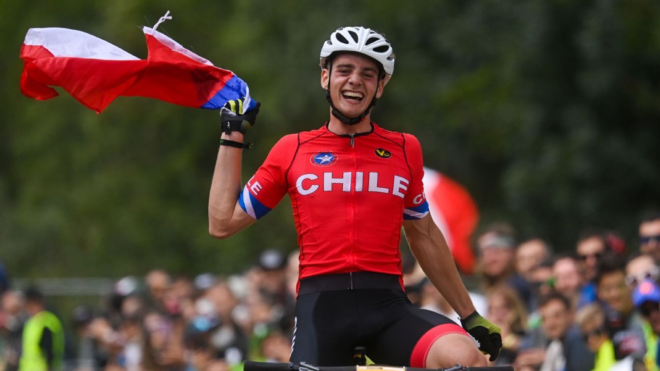 El chileno Martín Vidaurre se coronó campeón mundial de ciclismo BMX en