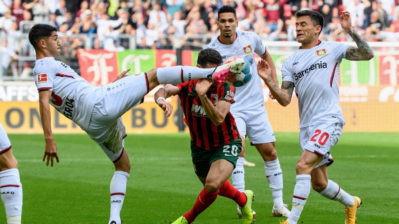 F. C. Augsburgo vs. Bayer Leverkusen - Resumen de Juego - 28 agosto, 2021 -  ESPN