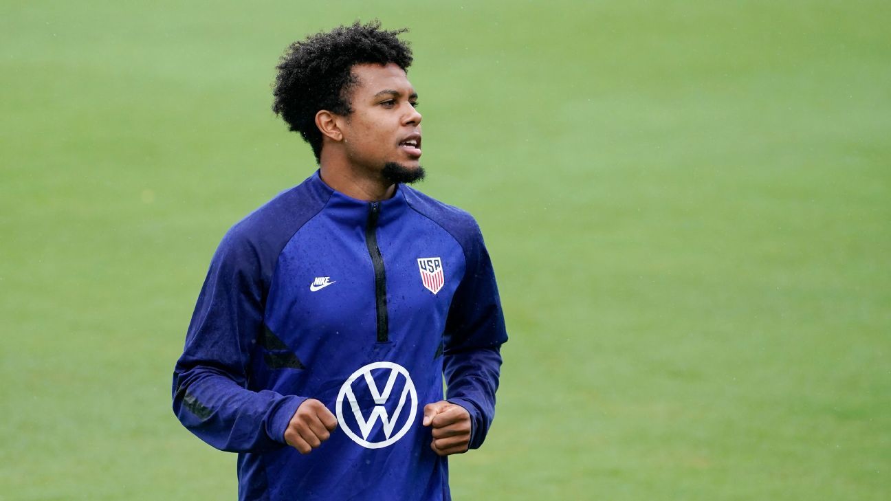 United States national team sends Weston McKennie back to Juventus after protoco..