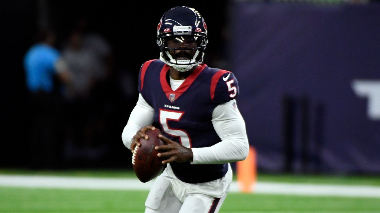 Houston Texans officially name veteran Tyrod Taylor starting QB