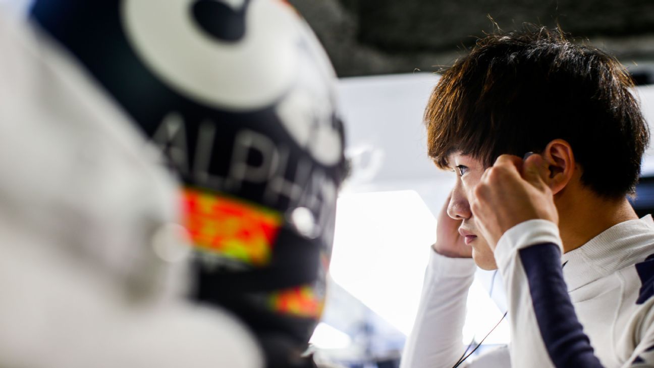 Yuki Tsunoda says he is surprised to renew with AlphaTauri as, “I’m still in shock”