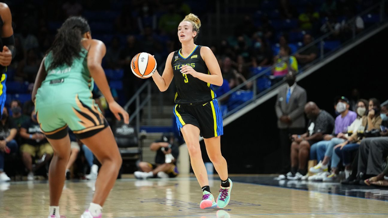 Motivated by 9/11 near miss, Marina Mabrey leads Dallas Wings to