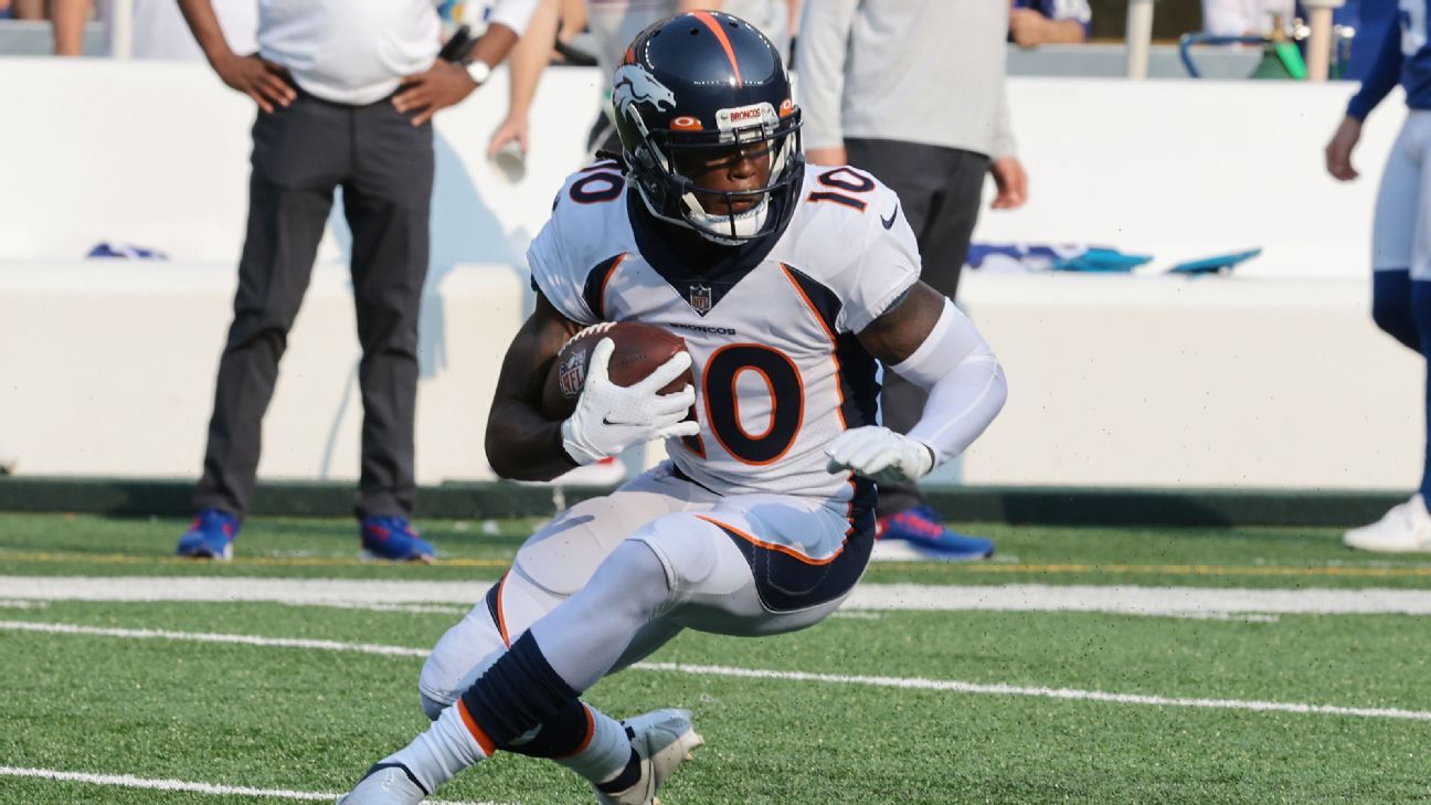 What Jerry Jeudy hamstring injury means for Broncos going forward