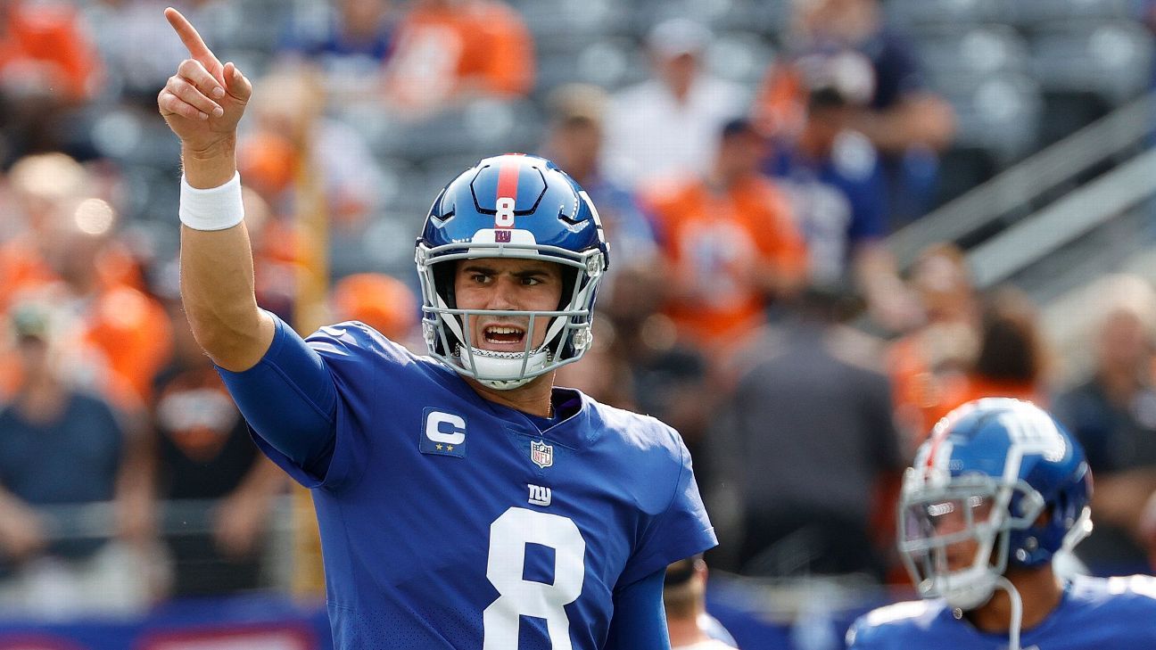 Why the New York Giants remain all-in on Daniel Jones as QB1 – ESPN
