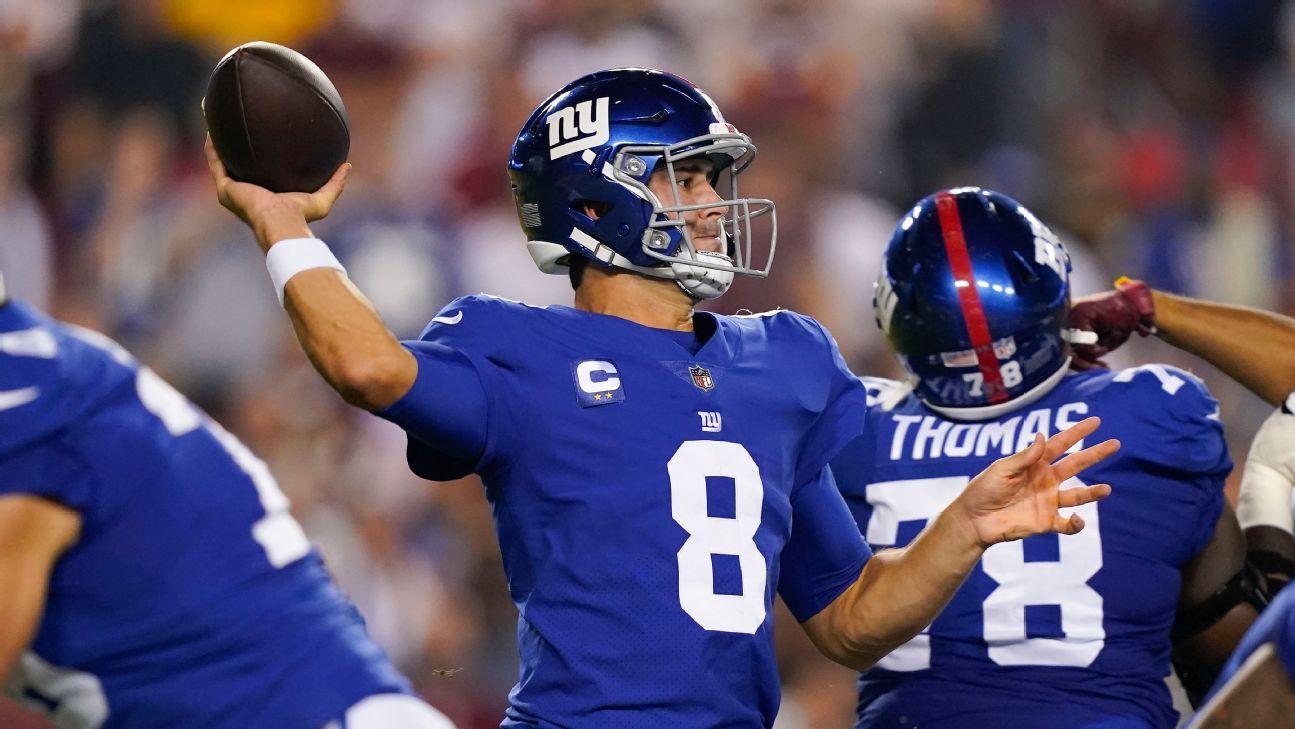 New York Giants make it clear: Daniel Jones is QB1, Tyrod Taylor is No. 2