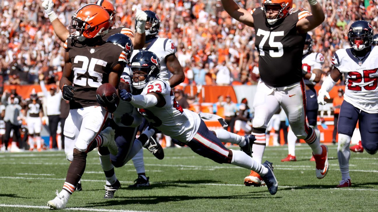 Browns' Demetric Felton scores impressive 33-yard TD on first offensive ...