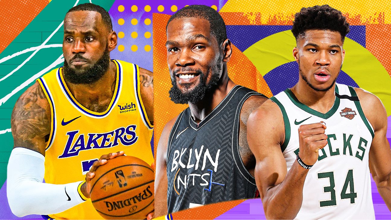 NBArank 2021: Ranking the best players for 2021-22, from 5 to 1