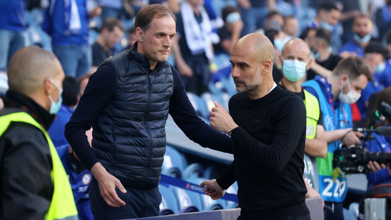 Guardiola hits back at Tuchel's COVID claim ahead of Manchester City-Chelsea cla..